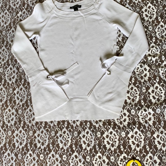 I.N.C White Sweater Shirt - Picture 7 of 7